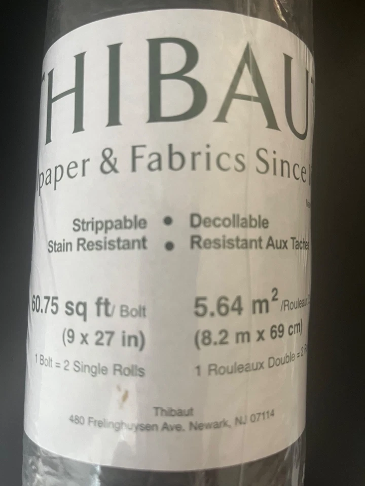 Papel tapiz texturizado THIBAUT COCODRILO marrón oscuro rollo doble #839-T-3015 (tiene 6) Foto 4 de 4