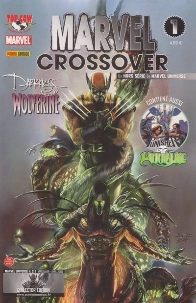Marvel Universe HS N°1 Darkness/Wolverine + Punisher/Witchblade 2008 Comme Neuf - Photo 1/1
