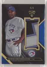 2016 Triple Threads Unity Single Jumbo Relics Sapphire 1/3 Edwin Encarnacion s7f