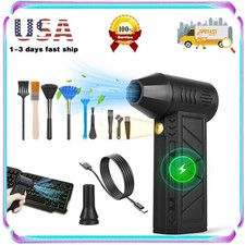 Compressed Air Duster 150000RPM Air Duster for Cleaning PC Keyboard, 4 Speeds