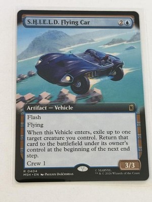 S.H.I.E.L.D. Flying Car Extended Art Marvel Super Heroes 404