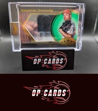 Joey Votto 2021 Topps Five Star #PP-JV Pentamerous Penmanship Green #/10