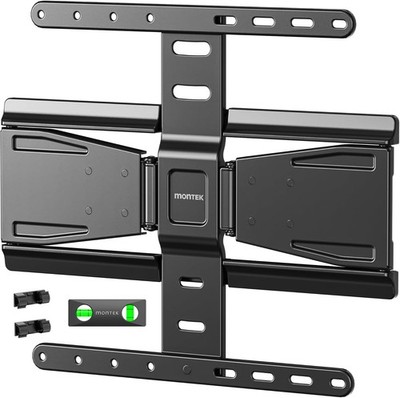 monTEK Ultra Slim TV Wand-Halterung, für 37-75 Zoll, Fernseher, bis zu 65 kg