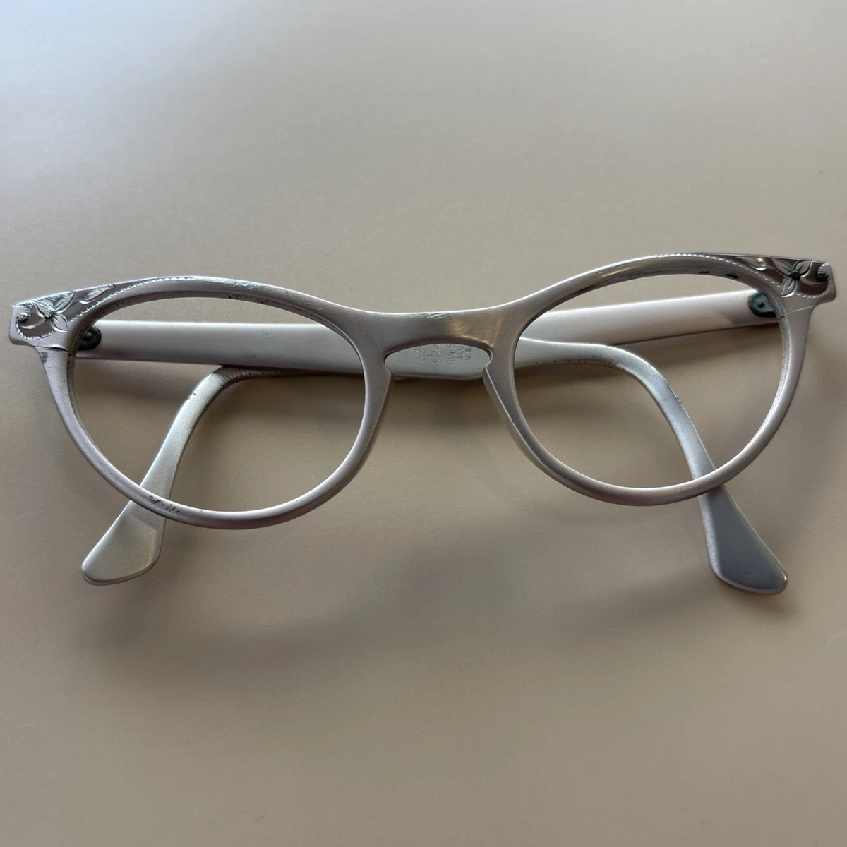 Arts & Crafts Cat Eye 1950s Vintage Eyeglasses for sale | eBay display picture 2
