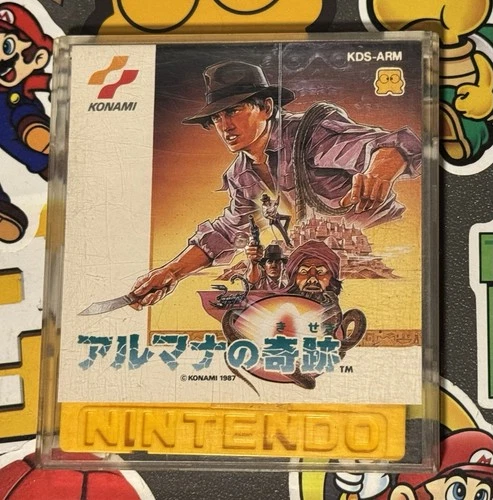 Arumana no Kiseki Miracle of Almana CIB Nintendo Famicom Disk Import US SELLER