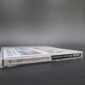 Samurai Spirits Neo Geo CD with Spine Card and Manual Japanese Version