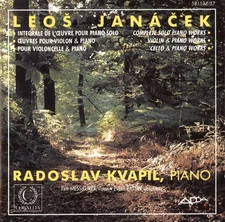 Leoš Janáček: Solo Piano & Chamber Works / Radoslav Kvapil, piano (2 CDs, ADDA)