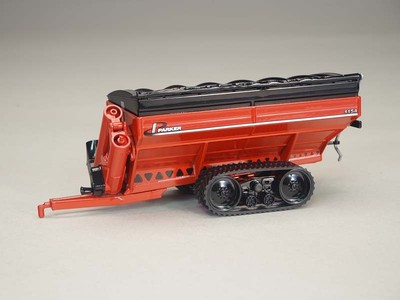 Parker 1154 Grain Cart w/ Tracks Red Diecast 1:64 Scale Model - Spec Cast UBC048