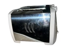 Toastmaster Toaster w/ Kellogg's POP-TARTS Setting Vintage 4 Slice White Chrome