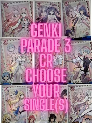Genki Parade 3 - CR Waifu Anime Cards Goddess Story Choose Your Single(s)