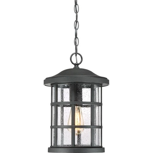 Quoizel CSE1910EK Crusade 15.5" Outdoor Hanging Lantern in Earth Black - Picture 4 of 5