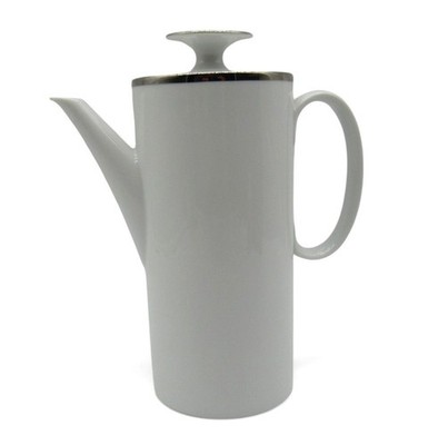 Thomas Coffee Pot Silver Trim Germany Germany Vintage-US Duties Prepaid