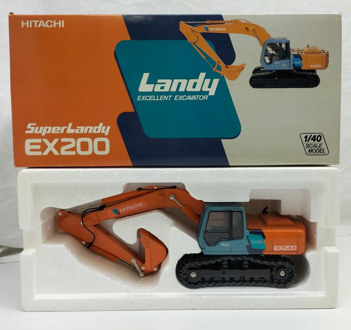 Hitachi Construction Machinery 1/40 SUPERLANDY EX200 | eBay