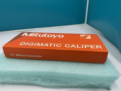 Mint MITUTOYO DIGIMATIC 6'' DIGITAL CALPIERS .0005'' GRADS #500-196-30 + CASE