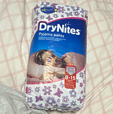 VINTAGE | Drynites | ABDL | Age 8-15 Years | Girl Design | Sissy | Diaper | Pull