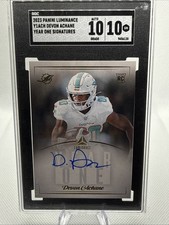 2023 Luminance SGC10 Auto 10- Year One Signatures De'Von Achane