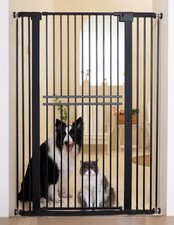 No Pawblems 55 Extra Tall Pet Gate for Cat/Dog, 29-40 Wide Auto Close Tall Dog