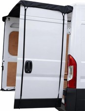 Rear Van Barn Door Awning Cover - Weather and Sun Protection for Vans and Camper