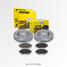 Textar Front Brake Vented Discs & Pads fits Skoda Elroq 2024-2026