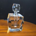 Clear Faceted Crystal Perfume Bottle Atomizer Bottle with Stopper — photo 5