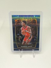 2021-22 Panini Select Herbert Jones #45 New Orleans Pelicans Blue Prizm Rookie 