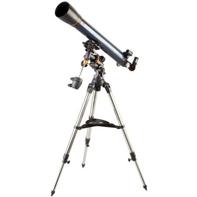 Celestron AstroMaster 90mm EQ Refractor Telescope, 1000mm f/11 Focal Length with
