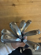 Cobra KING CB Iron Set 4-PW Steel Shafts regular Flex Silver (7 Clubs)