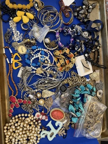 Vintage To Now 80+ Piece Costume Jewelry Lot - All Wearable - NICE