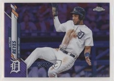 2020 Topps Chrome Purple Refractor 97/299 Victor Reyes #126 y0i