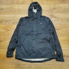 Patagonia Torrentshell 3L Windbreaker Jacket Mens L Large Grey H2NO