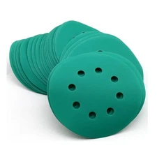 WeldingCity® 50-pk Heavy Duty Wet/Dry 5-in Hook-&-Loop Sanding Discs Grit 80-400