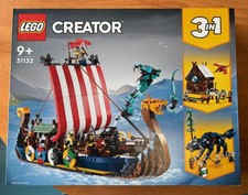 LEGO Creator 3 in 1 31132 Nave vichinga e Jörmungandr -Scatola NUOVA e SIGILLATA