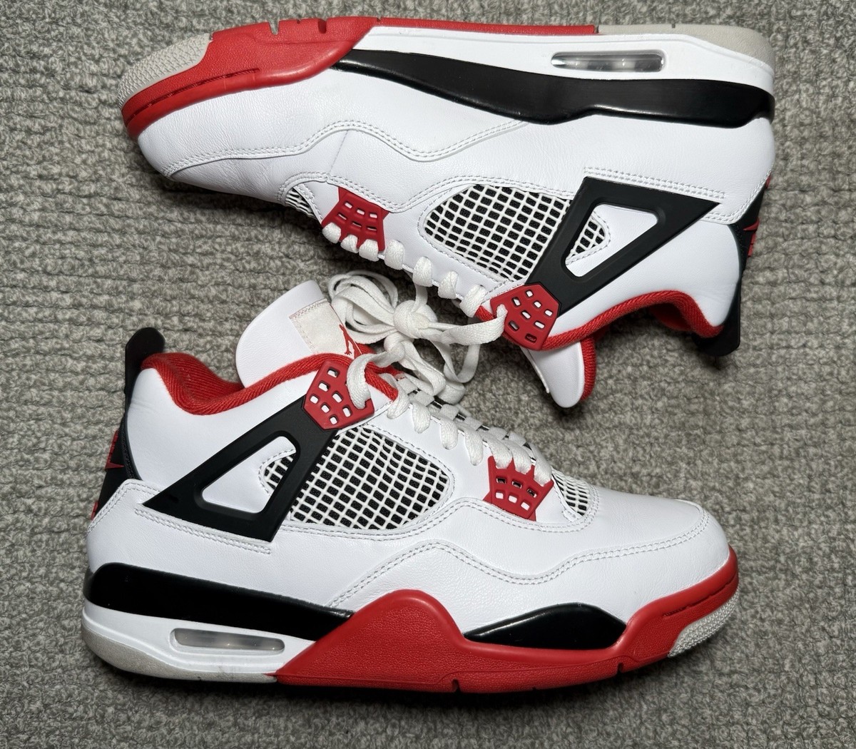 Size 9 - Jordan 4 Retro OG Mid Fire Red 194499969938| eBay