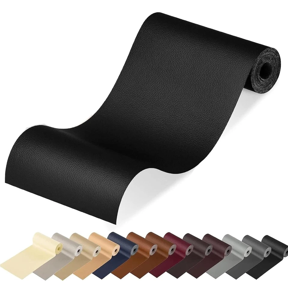 Hochwertiger Schwarzer Patch Selbstklebend 40x200cm für Möbel und Autos - Bild 3 von 4