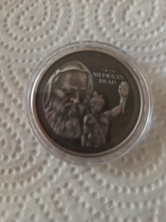 Head Of Medusa 1oz Antik Finish