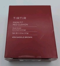 TIRTIR Mask Fit Red Cushion Foundation Mini 45N Saddle Brown - NEW W/BOX SEALED