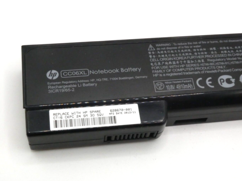 Batteria CC06XL per HP ProBook 6360b 6460b 6465b 6470b 6560b 6565b 6570b CC06 - Foto 4 di 4