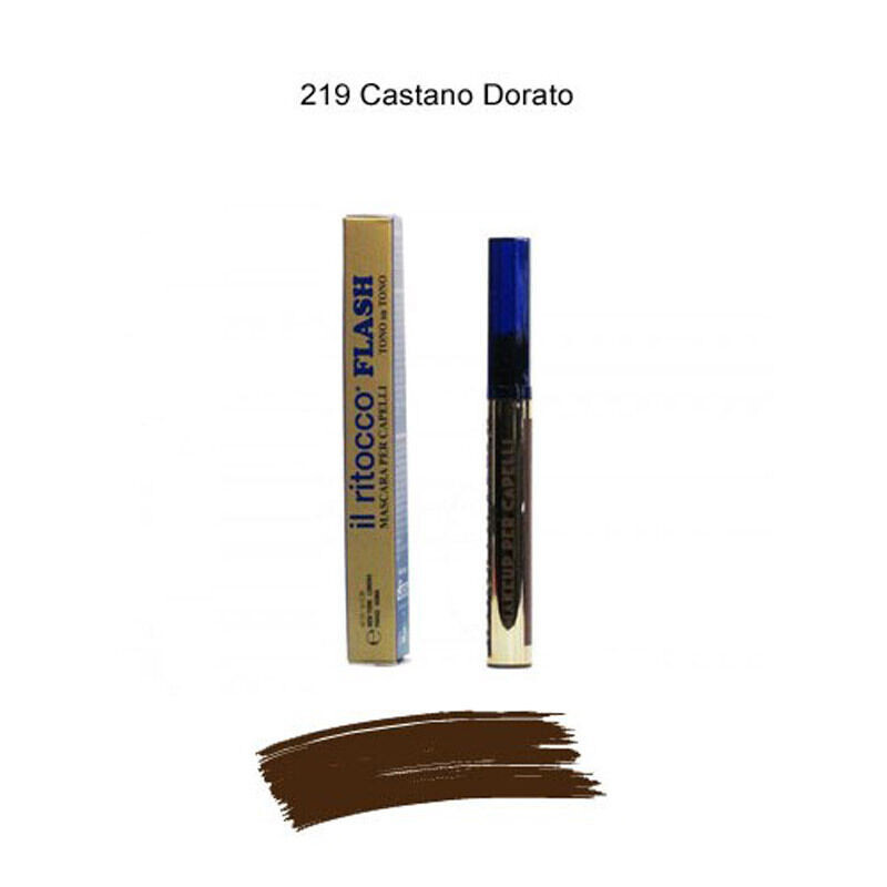 IRMA IL RITOCCO FLASH MASCARA PER CAPELLI TONO SU TONO 219 CASTANO DORATO