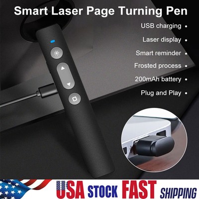 Power Point Presentation Remote Wireless PPT Presenter Laser Pointer Clicker US