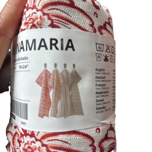 Ikea Inamaria 4er Pack Geschirrtuch Floral 12x16" Neu - Bild 2 von 9