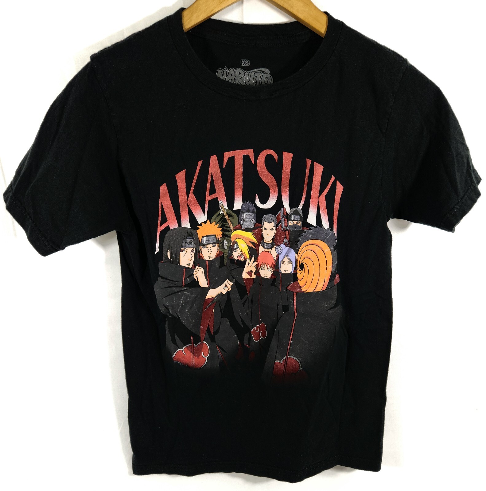 ALTRA T shirt Naruto Shippuden Y2k anime 2002 taglia XS