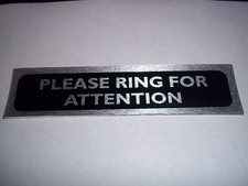 SELF ADHESIVE RING FOR ATTENTION SIGNS FOR HOTEL, PUB, OFFICE, RESTAURANT, CAFE 