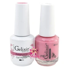 GELIXIR Soak Off Gel Polish Duo Set (Gel + Matching Lacquer) - 073
