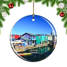 Canada Inner Harbour Victoria Christmas ornament city travel souvenir
