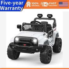 12V Kids Ride On Truck Toddlers Battery Powered Electric Vehicle Remote Control