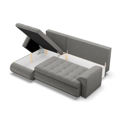 Ecksofa mit Schlaffunktion, Bett, 2 Bettkasten, Links/Rechts FORESTA - Bild 4 von 128