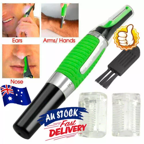 Hair Trimmer Groomer Nose Ear Eyebrows Neck hair Razor with light micro touch DM - Picture 1 of 10