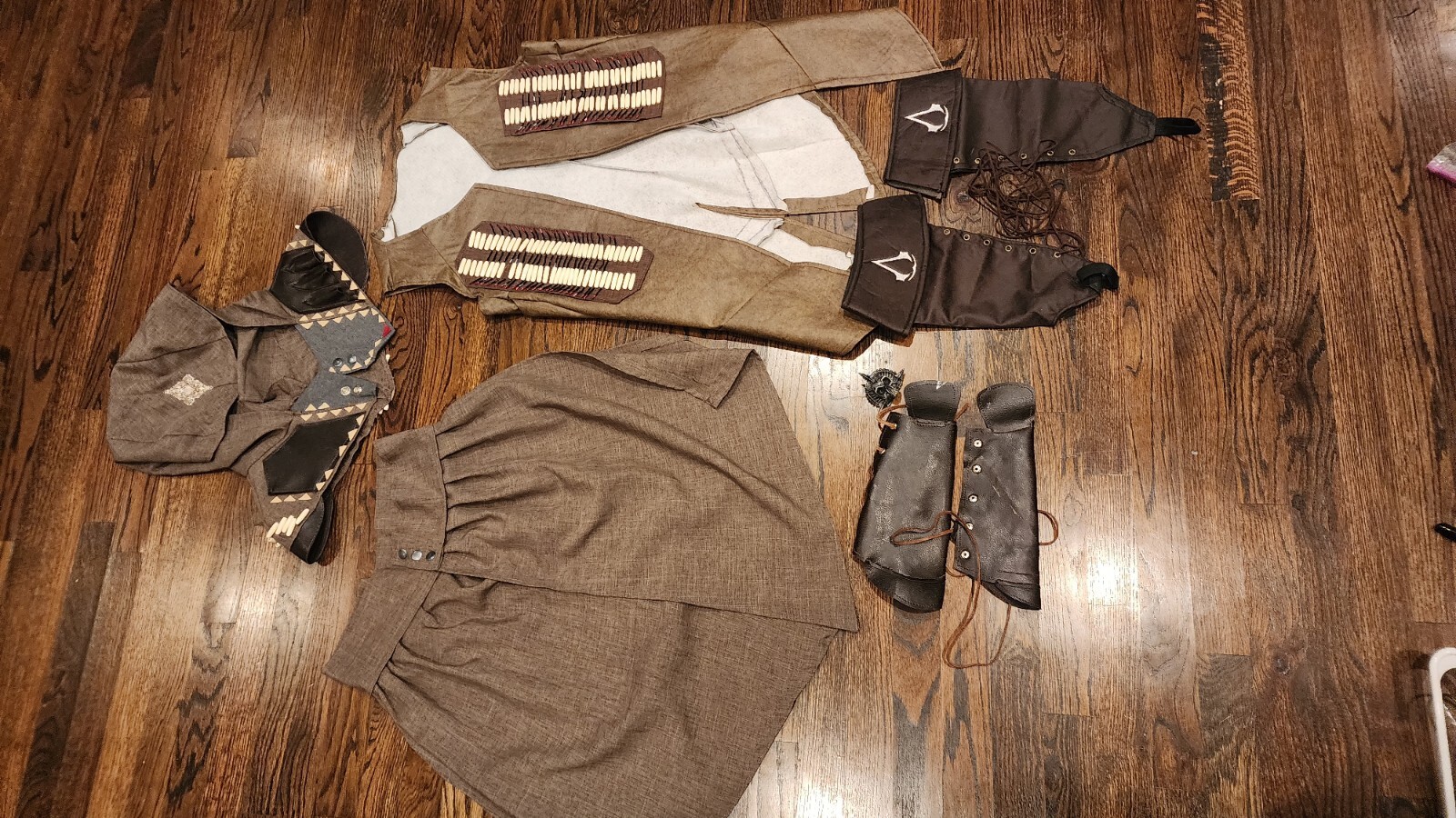 Assassin's Creed Movie Cosplay Aguilar Fassbender Costume Size Small Handmade