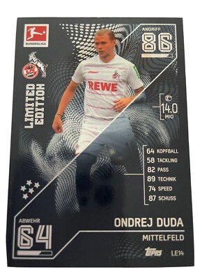 Match Attax Bundesliga 2021/2022 Limited Edition- Duda