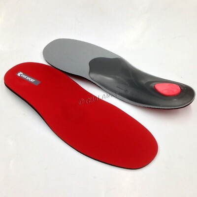 Pedag VIVA Sport Arch Supports Orthotic Semi-rigid RED Full Length Insoles